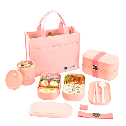 Bento box KAKA CAT 3 in 1