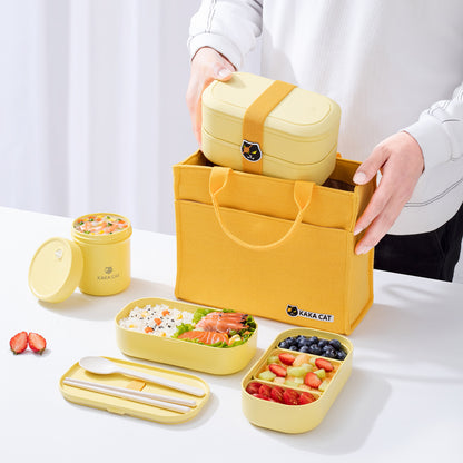 Bento box KAKA CAT 3 in 1